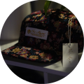 NonKempet Floral Camp Cap (Dark)