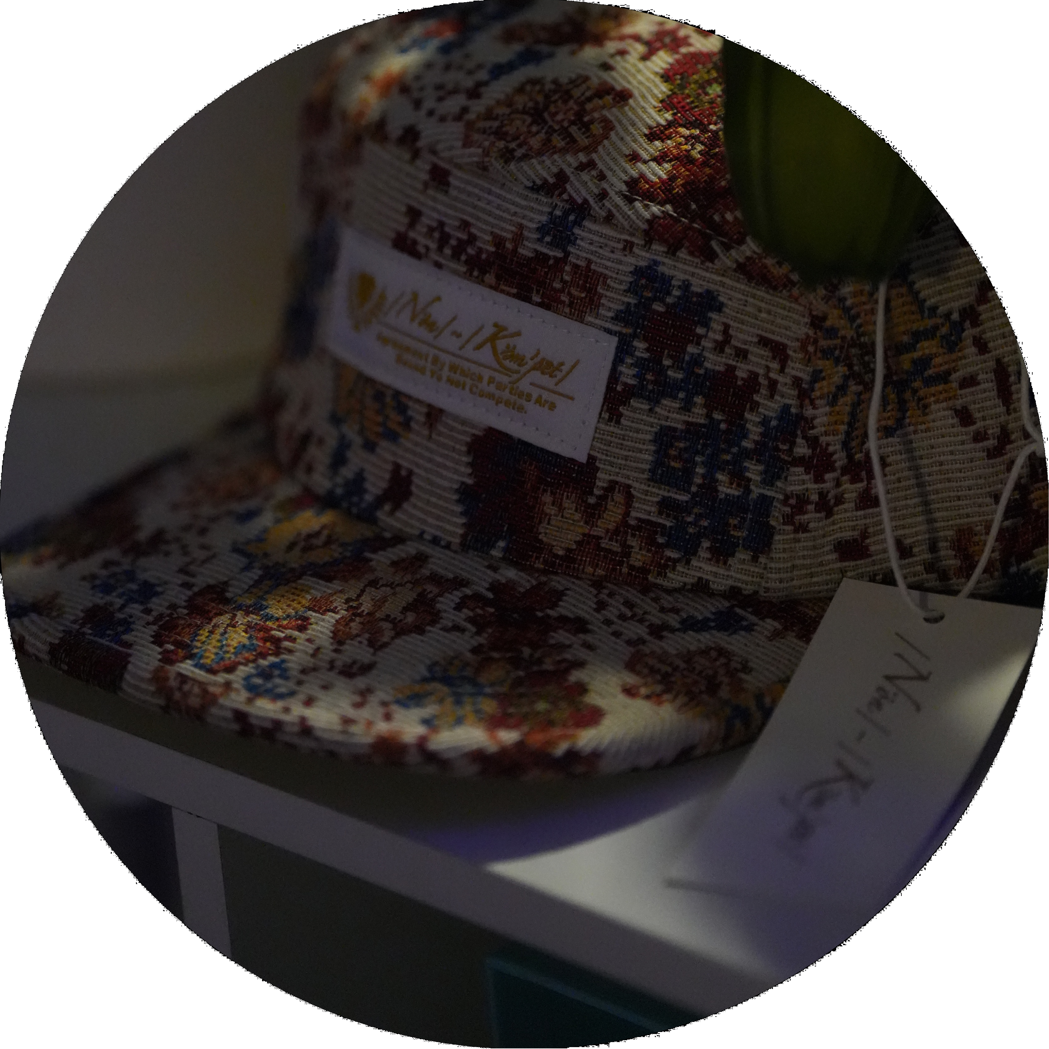 NonKempet Floral Camp Cap (Light)